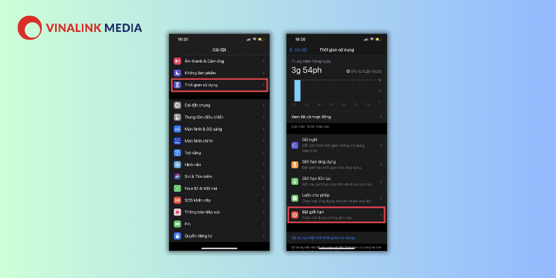 Cách chặn trang web trên điện thoại iOS